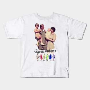 queen elizabeth Kids T-Shirt